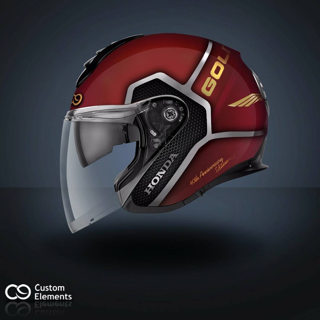 Car & Truck Decals & Stickers Helmet Decals For Honda Rider Goldwing