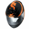LS2 FF352 Bulky Matt Black Orange Full Face Helmet 2