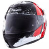 LS2 FF352 Vandal Matt Black Red White Full Face Helmet