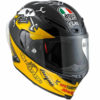 AGV Corsa Gp Guy Gloss Yellow Black Martin Full Face Helmet