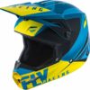 Fly Racing Elite Vigilant Matt Blue Black Motocross Helmet