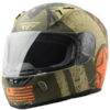 Fly Racing Liberator Matt Brown Orange Full Face Helmet