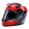 Fly Racing Revolt FS Patriot Gloss Black Red Full Face Helmet