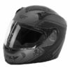 Fly Racing Revolt FS Patriot Matt Black Grey Full Face Helmet