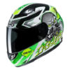 HJC CS 15 Rafu MC4H Matt White Green Full Face Helmet