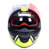 LS2 FF320 Axis Matt Black Fluorescent Yellow Full Face Helmet 1