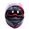 LS2 FF320 Ixel Matt Black Red Full Face Helmet 1
