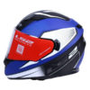 LS2 FF320 Retake Matt White Blue Full Face Helmet
