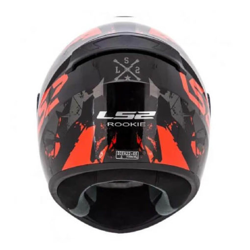 LS2 FF352 Palimnesis Gloss Black Red Full Face Helmet 1