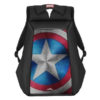RoadGods Ghost Captain America Shield Black Backpack