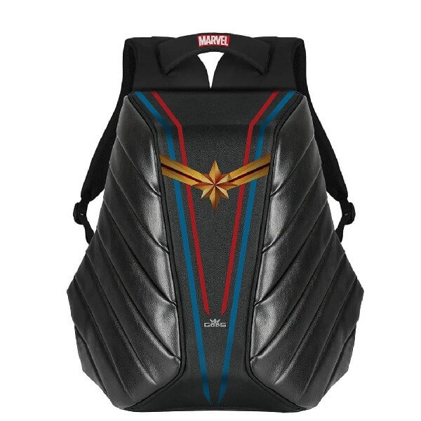 RoadGods Xator Captain Marvel Black Backpack Custom Elements