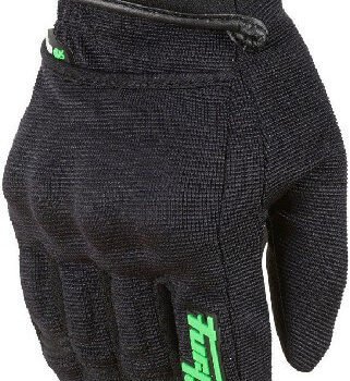 Furygan Jet Evo II Lady Black Fluorescent Green Riding Gloves