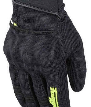 Furygan Jet Evo II Lady Black Fluorescent Yellow Riding Gloves