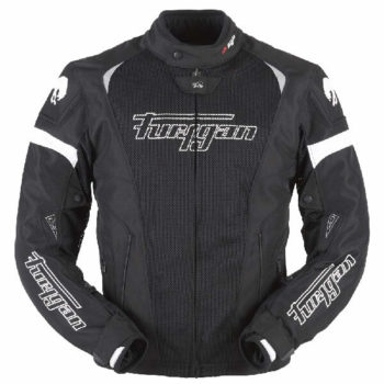 Furygan Spark 3 in 1 Black White Riding Jacket