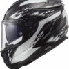 LS2 FF327 Challenger GP Matt Black White Full Face Helmet