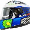 LS2 FF328 Stream Evo Couture Matt Black Blue Full Face Helmet