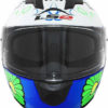 LS2 FF328 Stream Evo Couture Matt Black Blue Full Face Helmet 2