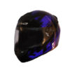 LS2 FF352 Chroma Gloss Black Blue Full Face Helmet3
