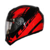 LS2 FF352 Chroma Gloss Black Red Full Face Helmet2