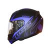 LS2 FF352 Lighter Matt Black Blue Full Face Helmet 2019