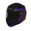LS2 FF352 Lighter Matt Black Blue Full Face Helmet 2019 3