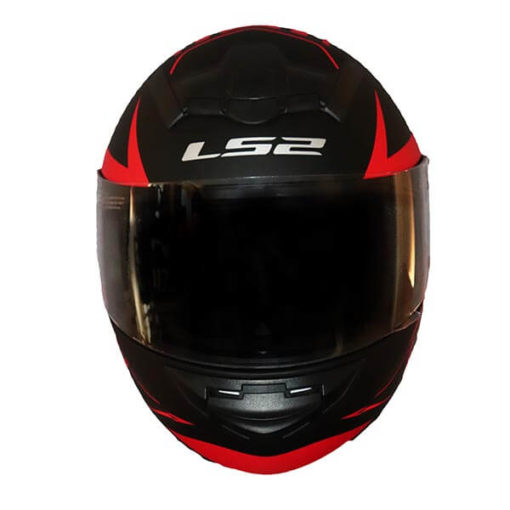 LS2 FF352 Lighter Matt Black Red Full Face Helmet 2019 1