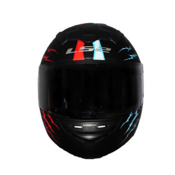 LS2 FF352 Magic Matt Blue Red Full Face Helmet 1