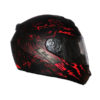 LS2 FF352 Magic Matt Blue Red Full Face Helmet 2