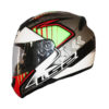LS2 FF352 Spool Matt White Green Grey Full Face Helmet