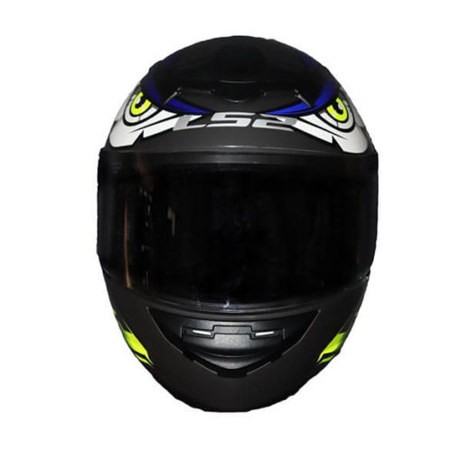 LS2 FF352 Tribal Matt Black Blue Full Face Helmet 2019 1