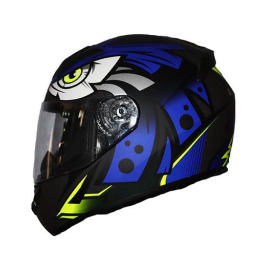 LS2 FF352 Tribal Matt Black Blue Full Face Helmet 2019 2