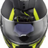 LS2 FF390 Breaker Feline Matt Black Fluorescent Yellow Full Face Helmet 2
