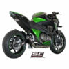 SC Project CRT K 15 38C Carbon Titanium Exhaust for Z800