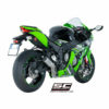 SC Project CRT K22 36C Carbon Slip On Exhaust for ZX10R 1