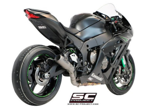 SC Project CRT K22 36T Titanium Slip On Exhaust for ZX10R 1