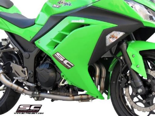 SC Project Full System Exhaust for Ninja 300 1
