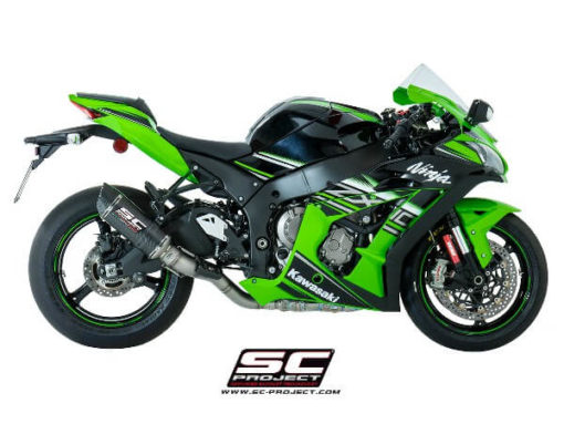 SC Project Oval Racing K22 40FTC Slip On Exhaust for ZX10R