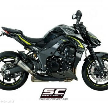 SC Project S1 K24 T4IT Titanium Slip On Exhaust for Ninja 1000