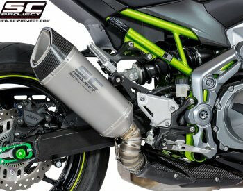 SC Project SC1 R K 25 90C Carbon Slip On Exhaust 1