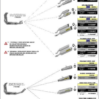 Arrow Header Exhaust for Z1000 Ninja 1000 1