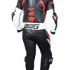 BBG Black White Red Full Race Suit 2
