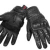 BBG Snell Retro Black Riding Gloves