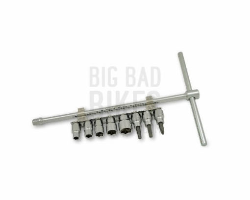 Cruztools Sliding T Driver with Socket Set