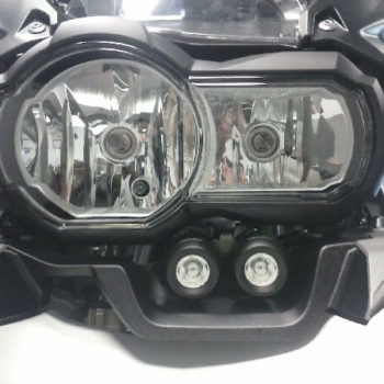 Denali DM Auxiliary LED Light Mount for BMW R1200GS