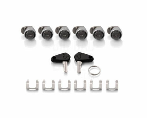 SW Motech 6 Lock Set for TraX EVO ADV