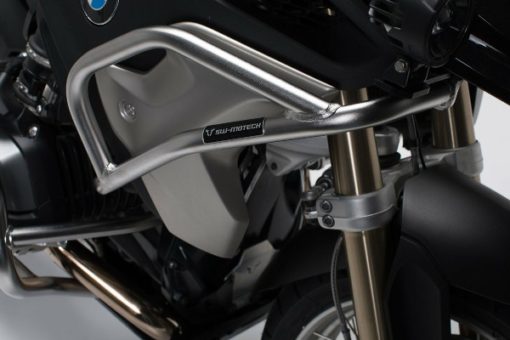 SW Motech Upper Crashbars for BMW R1200GS R1250GS – Stainless Steel 3