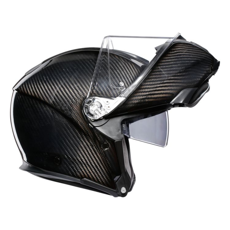 agv sportmodular carbon solid helmet black 750x750