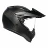 AGV AX 9 Carbon Matt Black Solid Dual Sport helmet 2