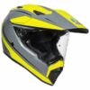 AGV AX 9 Pacific Road Matt Grey Yellow Black Multi Dual Sport Helmet