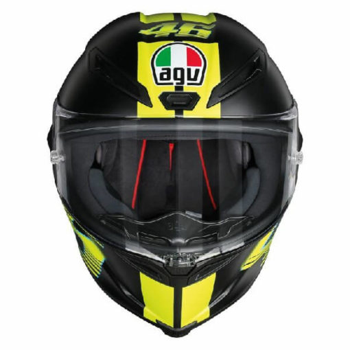AGV Corsa R Top PLK V46 Matt Black Full Face Helmet 2